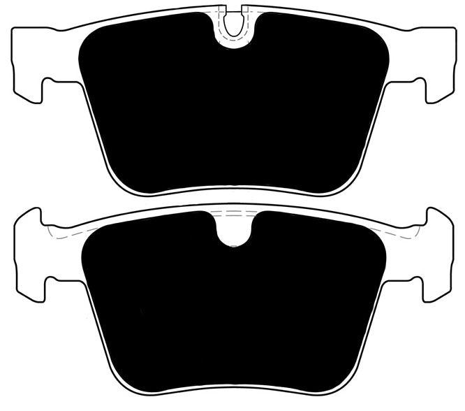 Porterfield Brake Pads for 2009 MERCEDES-BENZ CL65 AMG