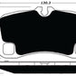 Porterfield Brake Pads for 2007 PORSCHE 911 GT3 w/Iron Discs