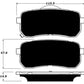 Porterfield Brake Pads for 2007 HYUNDAI VERACRUZ