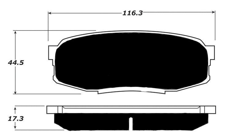 Porterfield Brake Pads for 2015 TOYOTA LANDCRUISER