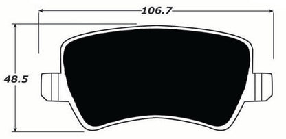 Porterfield Brake Pads for 2014 VOLVO S60 w/315mm Front DISC