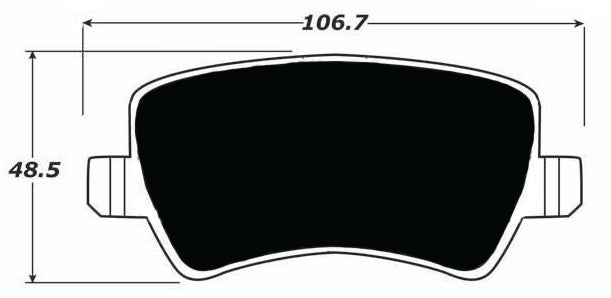 Porterfield Brake Pads for 2015 VOLVO V60 w/ 300mm Front Disc