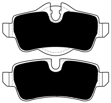 Porterfield Brake Pads for 2010 MINI Cooper w/JCW 316mm FD
