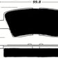 Porterfield Brake Pads for 2009 HYUNDAI AZERA