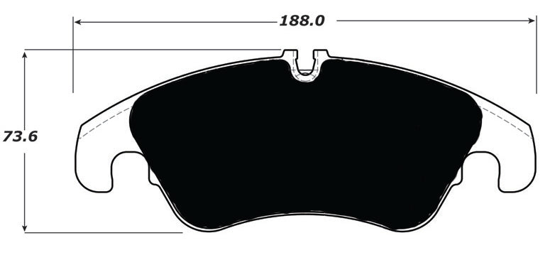 Porterfield Brake Pads for 2013 AUDI Allroad - w/320mm Front Discs