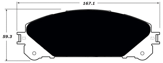 Porterfield Brake Pads for 2011 TOYOTA SIENNA