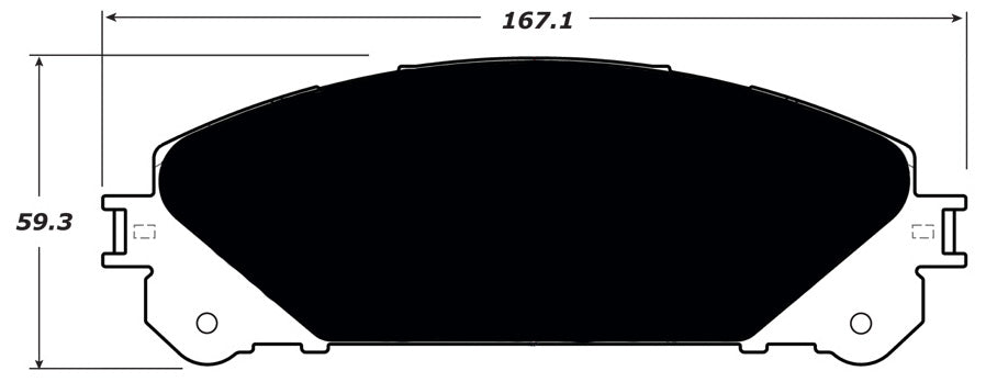 Porterfield Brake Pads for 2010 LEXUS RX 350