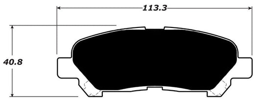 Porterfield Brake Pads for 2008 TOYOTA HIGHLANDER