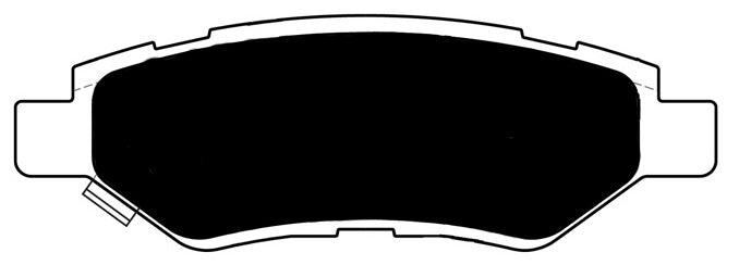 Porterfield Brake Pads for 2011 SAAB 9-4X