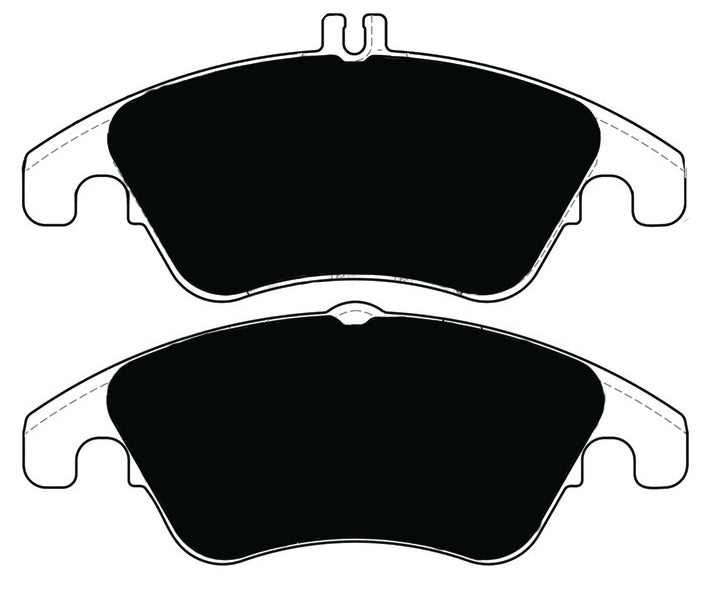 Porterfield Brake Pads for 2015 MERCEDES-BENZ CLS400