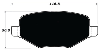 Porterfield Brake Pads for 2014 LINCOLN MKT