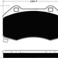 Porterfield Brake Pads for 2010 CHEVROLET COBALT  SS Brembo Front Calipers