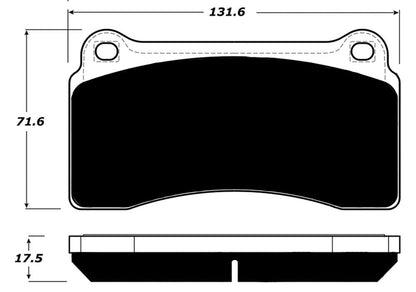 Porterfield Brake Pads for 2018 NISSAN GTR