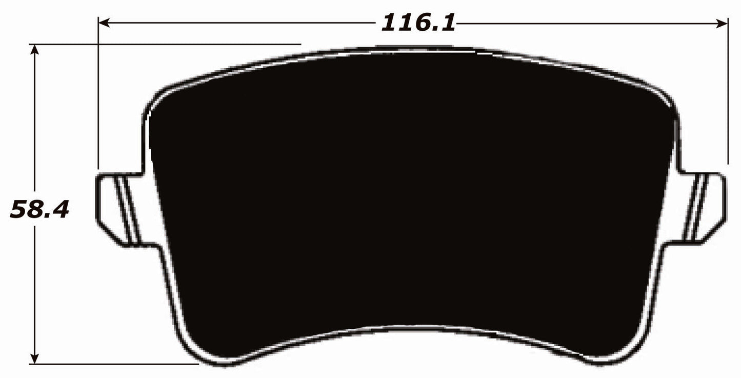 Porterfield Brake Pads for 2013 AUDI Allroad - w/320mm Front Discs
