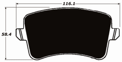 Porterfield Brake Pads for 2009 AUDI A5