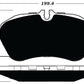 Porterfield Brake Pads for 2015 PORSCHE BOXSTER S