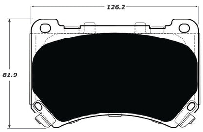 Porterfield Brake Pads for 2011 HYUNDAI GENESIS SEDAN V8