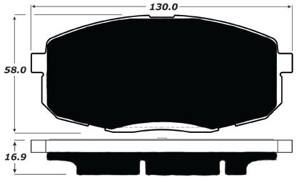 Porterfield Brake Pads for 2010 KIA FORTE 2.4L
