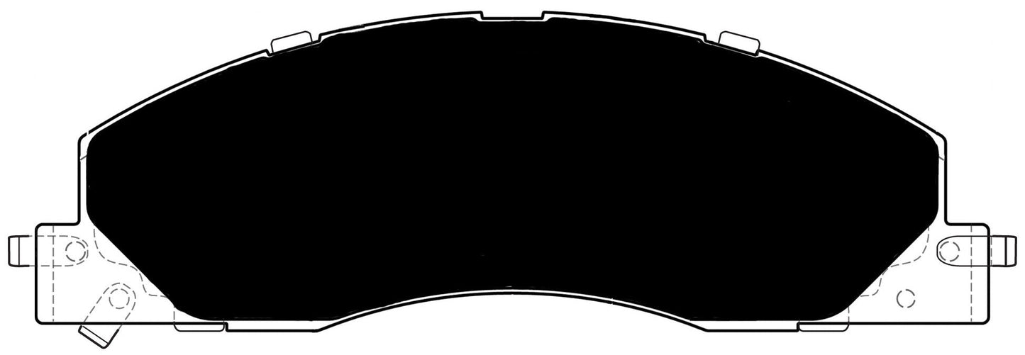 Porterfield Brake Pads for 2009 DODGE RAM 3500 4WD