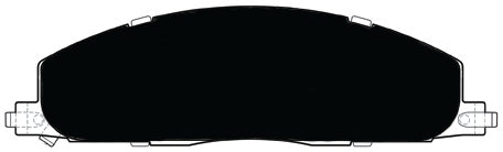 Porterfield Brake Pads for 2014 DODGE RAM 2500 4WD