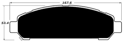 Porterfield Brake Pads for 2012 TOYOTA VENZA