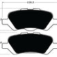 Porterfield Brake Pads for 2009 TOYOTA VENZA
