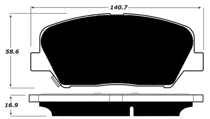 Porterfield Brake Pads for 2015 KIA Optima 2.4L w/320mm FD