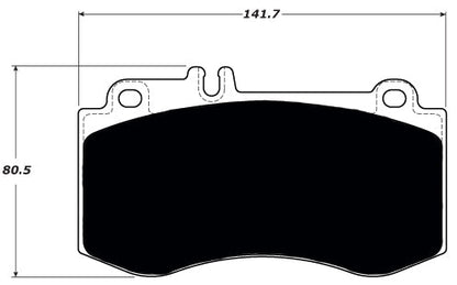 Porterfield Brake Pads for 2015 MERCEDES-BENZ E350 4-Matic Sport Sedan