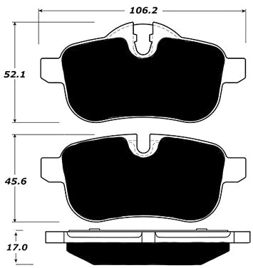 Porterfield Brake Pads for 2012 BMW Z4 30i