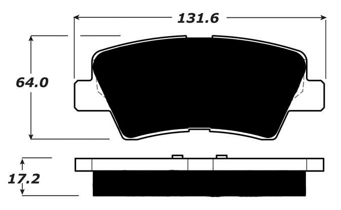 Porterfield Brake Pads for 2014 HYUNDAI SONATA