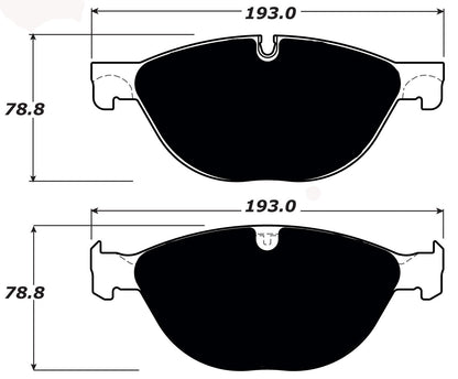 Porterfield Brake Pads for 2010 JAGUAR XJ/XJL  Supercharged