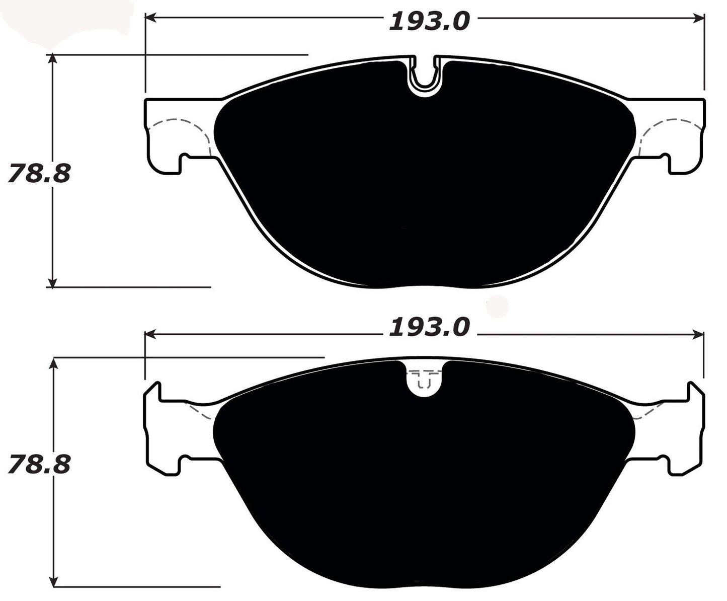 Porterfield Brake Pads for 2015 JAGUAR XKR