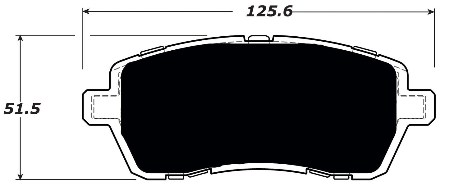 Porterfield Brake Pads for 2012 MAZDA 2