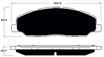 Porterfield Brake Pads for 2013 FORD MUSTANG GT V8