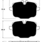 Porterfield Brake Pads for 2017 BMW 530iX - Sport M Brakes