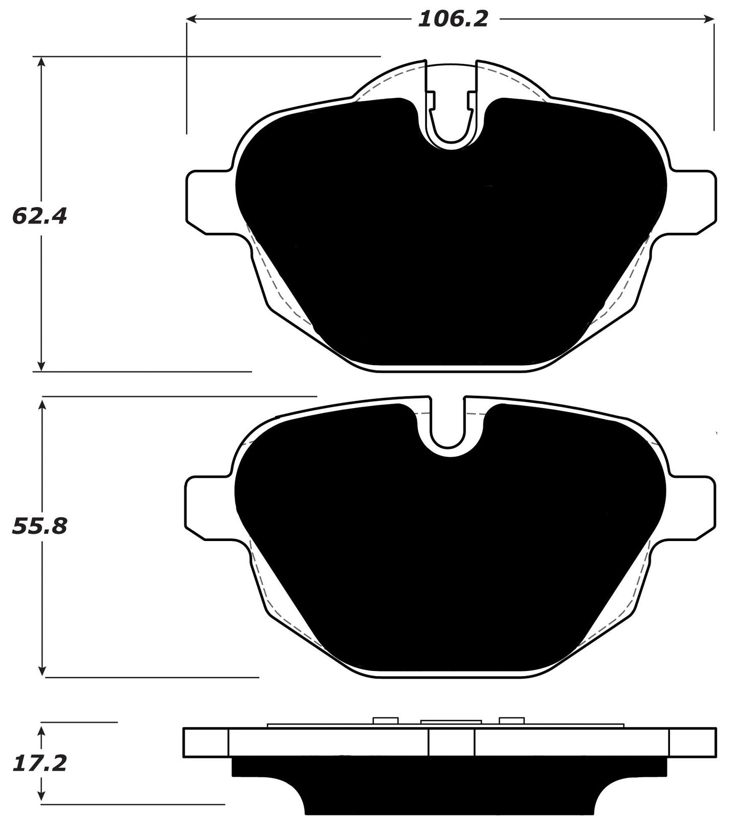 Porterfield Brake Pads for 2013 BMW 528 Series