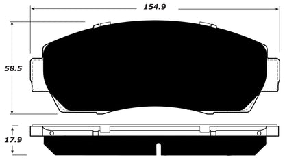 Porterfield Brake Pads for 2011 HONDA ODYSSEY