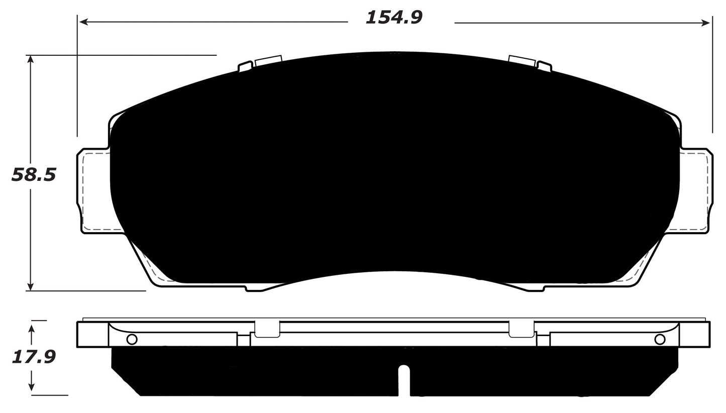 Porterfield Brake Pads for 2016 HONDA CRV -AWD