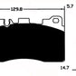 Porterfield Brake Pads for 2011 MERCEDES-BENZ E63 AMG - w/Ceramic Discs