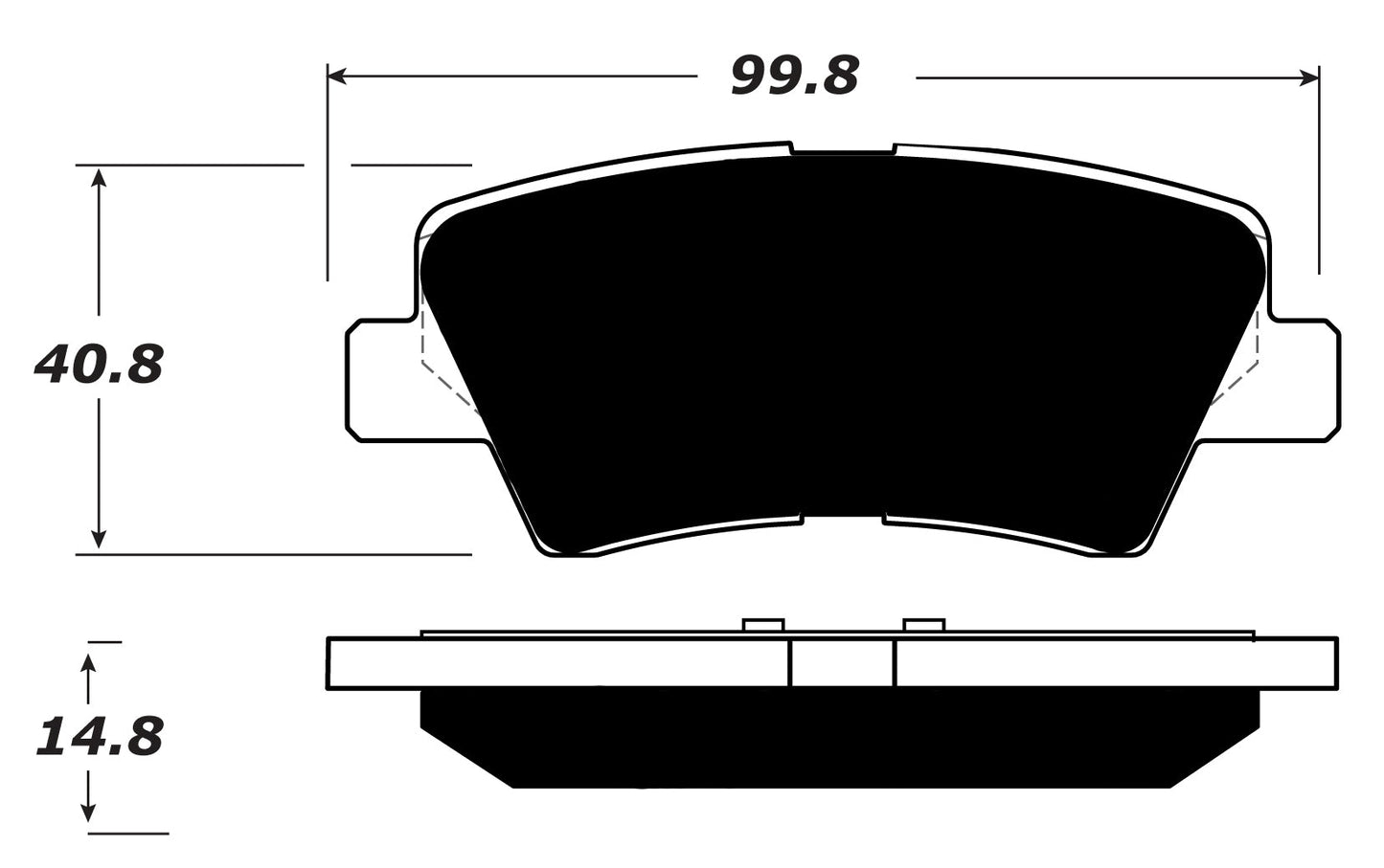 Porterfield Brake Pads for 2017 KIA RIO