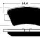 Porterfield Brake Pads for 2014 KIA RIO