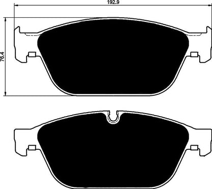 Porterfield Brake Pads for 2016 AUDI A8/A8 Quattro - 4.0