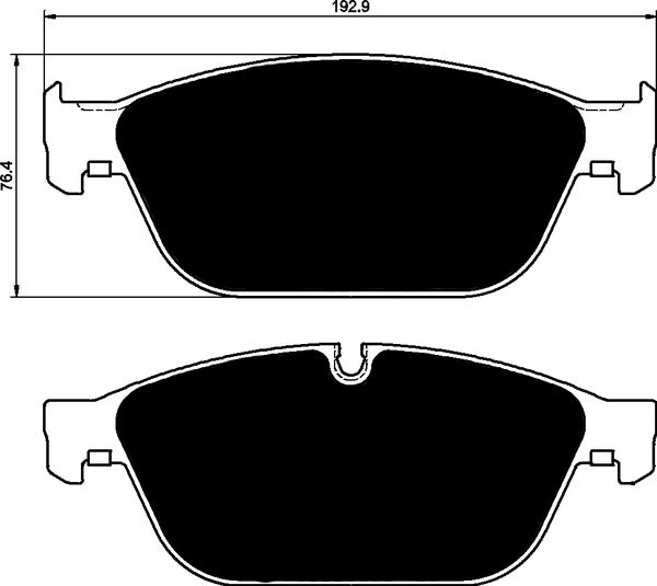 Porterfield Brake Pads for 2017 AUDI SQ5