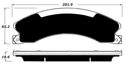 Porterfield Brake Pads for 2017 GMC SIERRA 2500 2WD