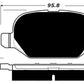 Porterfield Brake Pads for 2016 FIAT 500 Abarth