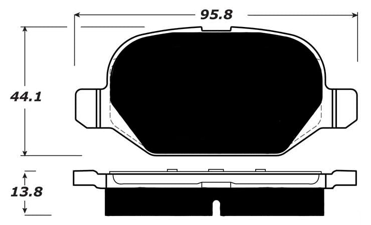 Porterfield Brake Pads for 2013 FIAT 500C