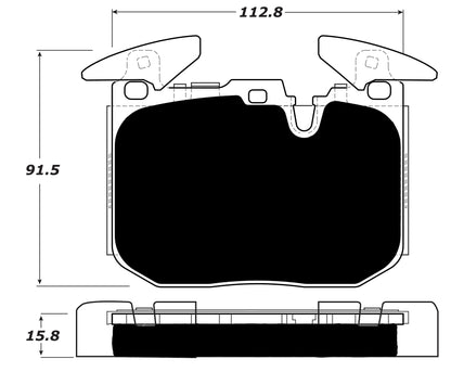 Porterfield Brake Pads for 2018 BMW 430i/430ix - M Brakes