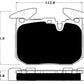 Porterfield Brake Pads for 2013 BMW 335 Sedan - Exc M Sport Brakes