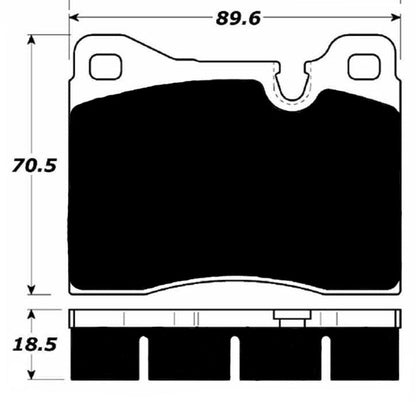 Porterfield Brake Pads for 1982 BMW 733I