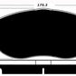 Porterfield Brake Pads for 2017 VOLKSWAGEN GOLF R